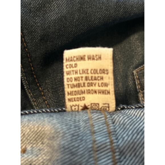 VGUC Colours Alexander Julian Men's Blue Jeans Poly/Cotton Blend Size 38x30 - Picture 4 of 5